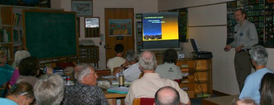 ICROL team members present Bird Conservation Network.