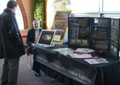 Coalition exhibit at 2009 DuPage Environmental Summit.