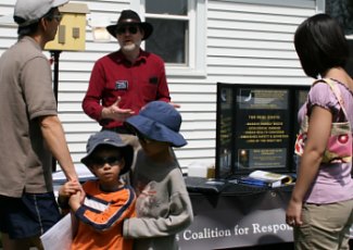 ICROL exhibit at Green Earth Institute, Naperville, Illinois.