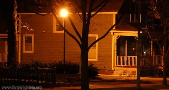 Does outdoor lighting make a home safer?