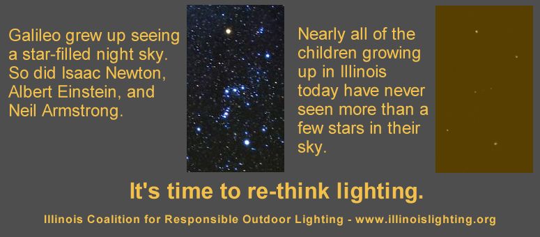 Children have both the need and the right to see the stars.