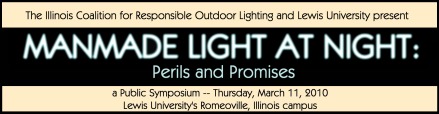 Manmade Light at Night symposium
